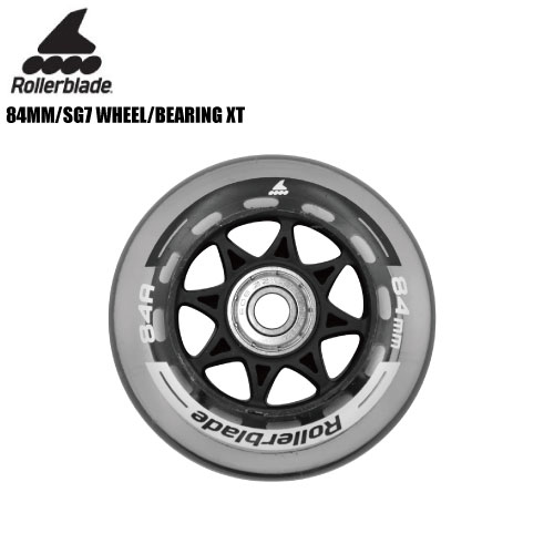 ROLLERBLADE(ローラーブレード)【ウィール/パーツ】 84MM/SG7 WHEEL/BEARING XT (8PCS)(84mm/84a ベアリング ...