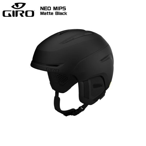 24-25/GIRO(ジロ)【スキー/スノーヘルメット/数量限定商品】 NEO MIPS Asian Fit -MatteBlack-71084（ネオミップスアジアンフィット）【スキー/スノーボード】のサムネイル