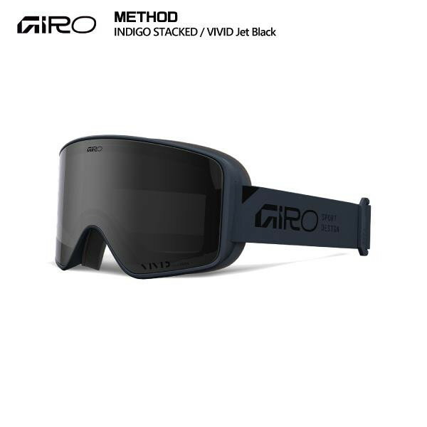 樂天商城 - 2025-26 GIRO（ジロ）METHOD AsianFit（メソッド アジアンフィット）Indigo Stacked / 7171954【スキー/スノーボードゴーグル】【平面レンズ/ダブルレンズ】