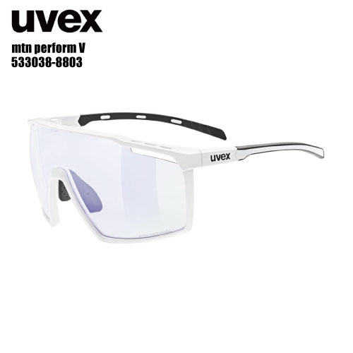 UVEX（ウベックス）【スポーツサングラス/限定品】 MTN PERFORM-V（エムティエヌパフォーム V）533038-8803：-ホワイトマット- 【サングラス/アイウェア】