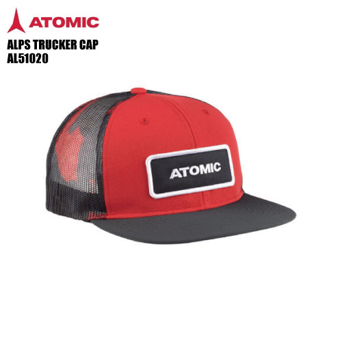 ATOMIC（アトミック）【スポーツキャップ/限定品】 ALPS TRUCKER CAP（アルプストラッカーキャップ） AL51020 -Rio Red- 【メッシュキャップ】