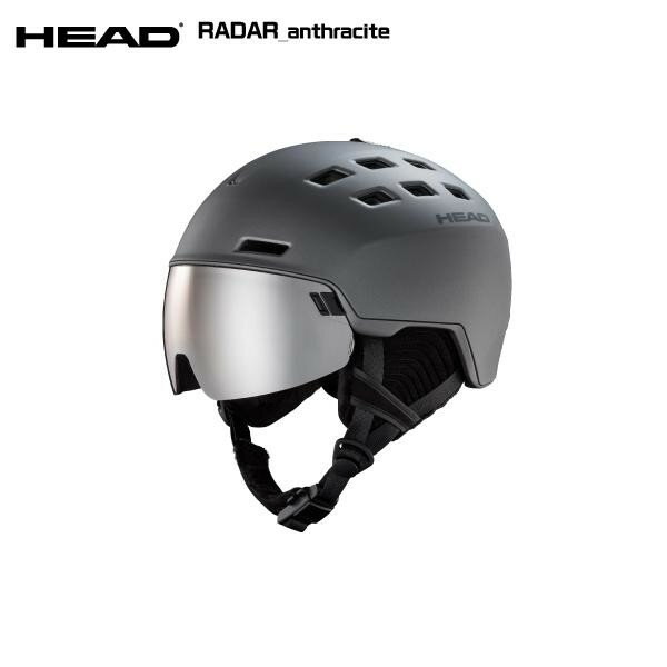HEAD（ヘッド）【スキーヘルメット/数量限定商品】 RADAR（レイダー）323413-Anthracite/アンスラサイト-【スキーヘルメット】