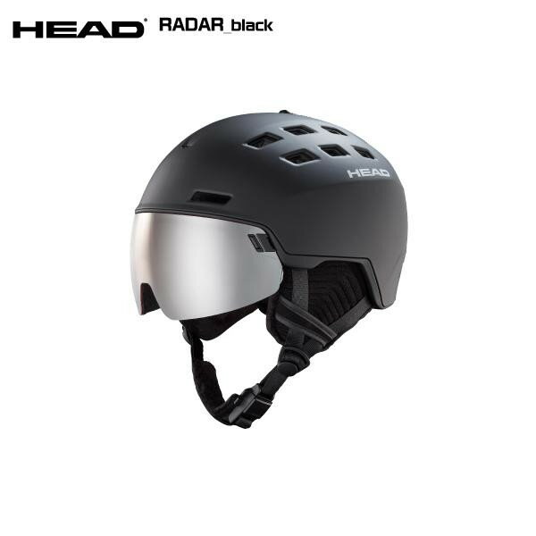 HEAD（ヘッド）【スキーヘルメット/数量限定商品】 RADAR（レイダー）323423-Black/ブラック-【スキーヘルメット】