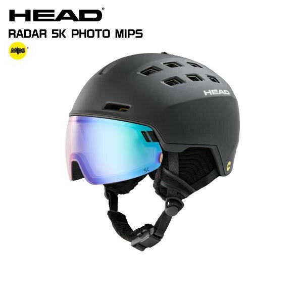 22-23/HEAD（ヘッド）【スキーヘルメット/数量限定商品】 RADAR 5K PHOTO MIPS VISOR（レイダー5Kフォトミプスバイザー）323011【カタログ外限定商品】