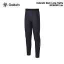2024-25 GOLDWIN(ゴールドウィン)Kodenshi Warm Long Tights(光電子 ロングタイツ)GC62351-BK/ブラック-【アン...