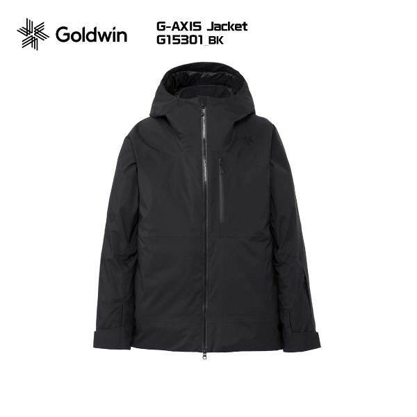 2026-27 GOLDWIN（ゴールドウィン）G-AXIS Jacket（アクシス ジャケット）無地 / G15301-BK/ブラック-【スキージャケット】