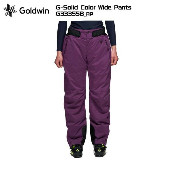 GOLDWINʥɥG-Solid Color Wide Pantsʥåɥ顼ѥġG33355B -RP/ѡץ-ڥѥ/̸