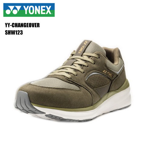 樂天商城 - YONEX（ヨネックス）YY-CHANGEOVER（ワイワイチェンジオーバー）SHW123-カーキ(191)-【ウォーキング/ハイキング/タウンシューズ/数量限定】
