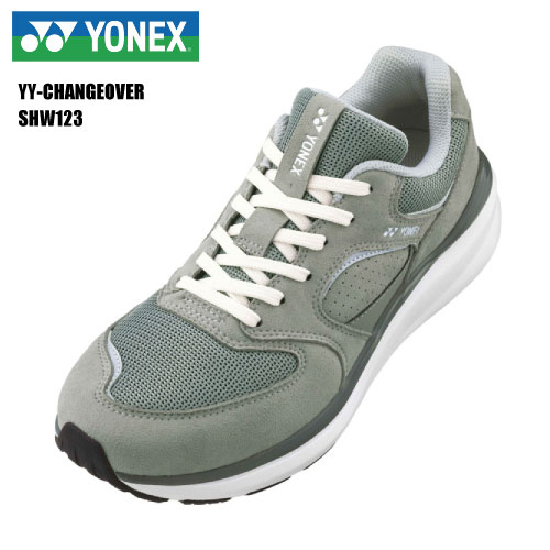 樂天商城 - YONEX（ヨネックス）YY-CHANGEOVER（ワイワイチェンジオーバー）SHW123-グレー(010)-【ウォーキング/ハイキング/タウンシューズ/数量限定】