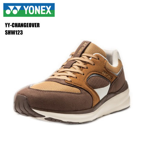 樂天商城 - YONEX（ヨネックス）YY-CHANGEOVER（ワイワイチェンジオーバー）SHW123-キャメル/ブラウン(434)-【ウォーキング/ハイキング/タウンシューズ/数量限定】