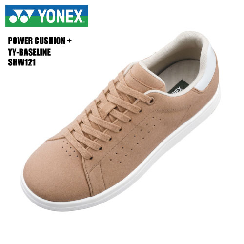 樂天商城 - YONEX（ヨネックス）YY-BASELINE（ワイワイベースライン）SHW121-サンドベージュ(194)-【ウォーキング/タウンシューズ/数量限定】