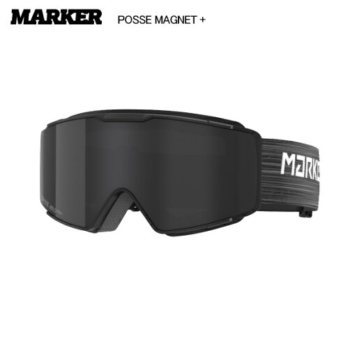 2023-24/MARKER(マーカー)POSSE MAGNET+(ポシー マグネット プラス)14230101112 -ブラック / ブラックライトHD-【スキーゴーグル/偏光レンズ】 2023-24/MARKER(マーカー)POSSE MAGNET+(ポシー マグネット プラス)14230101112 -ブラック / ブラックライトHD-【スキーゴーグル/偏光レンズ】