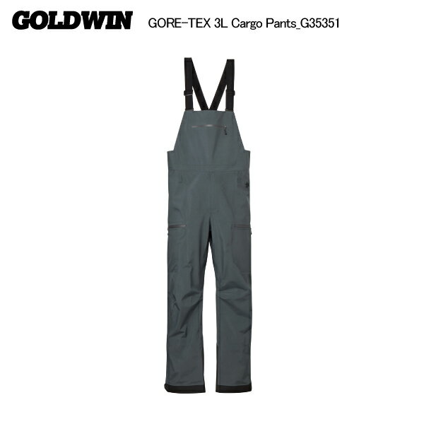 2025-26 GOLDWIN（ゴールドウィン）GORE-TEX 3L Cargo Bib（ゴアテックス 3レイヤー カーゴビブ）G3535..