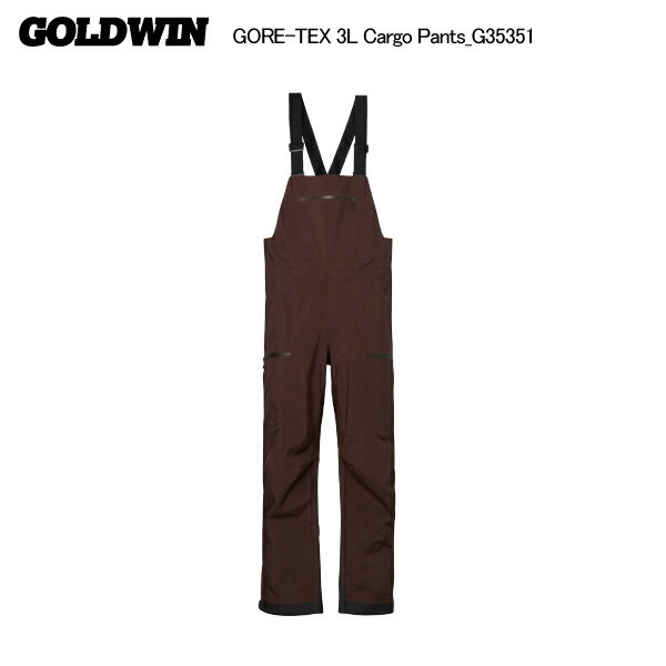 2025-26 GOLDWIN（ゴールドウィン）GORE-TEX 3L Cargo Bib（ゴアテックス 3レイヤー カーゴビブ）G3535..