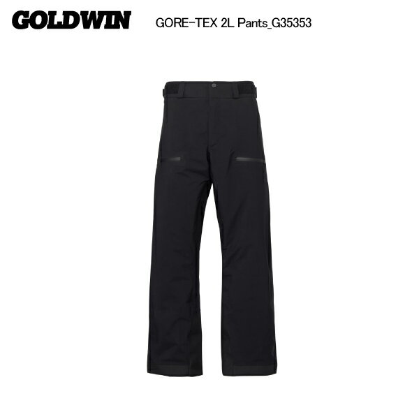 2025-26 GOLDWIN（ゴールドウィン）GORE-TEX 2L Pants（ゴアテックス 2レイヤーパンツ）G35353 -BK/ブ..