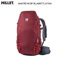 MILLET(ミレー)SAAS FEE NX ZIP 30(サースフェー NX ジップ30)MIS0777-N1546:DEEP RED【登山/トレッキング】【...