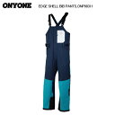 2025-26 ONYONE(オンヨネ)EDGE SHELL BIB PANTS(エッジシェル ビブパンツ)/ ONP98311-688:NAVY【スキーパンツ】