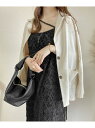 【SALE/50%OFF】【koko×Bab】シャギークロスデザインキャミワンピース Bab バブ / ブージュルード ワンピース・ドレス ワンピース ブラック...