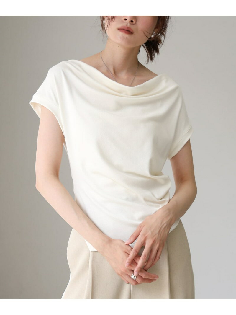 Rakuten - 【SALE／19%OFF】ドレープコンパクトトップス Bab バブ / ブージュルード トップス カットソー・Tシャツ ホワイト グレー ブラック【RBA_E】[Rakuten Fashion]