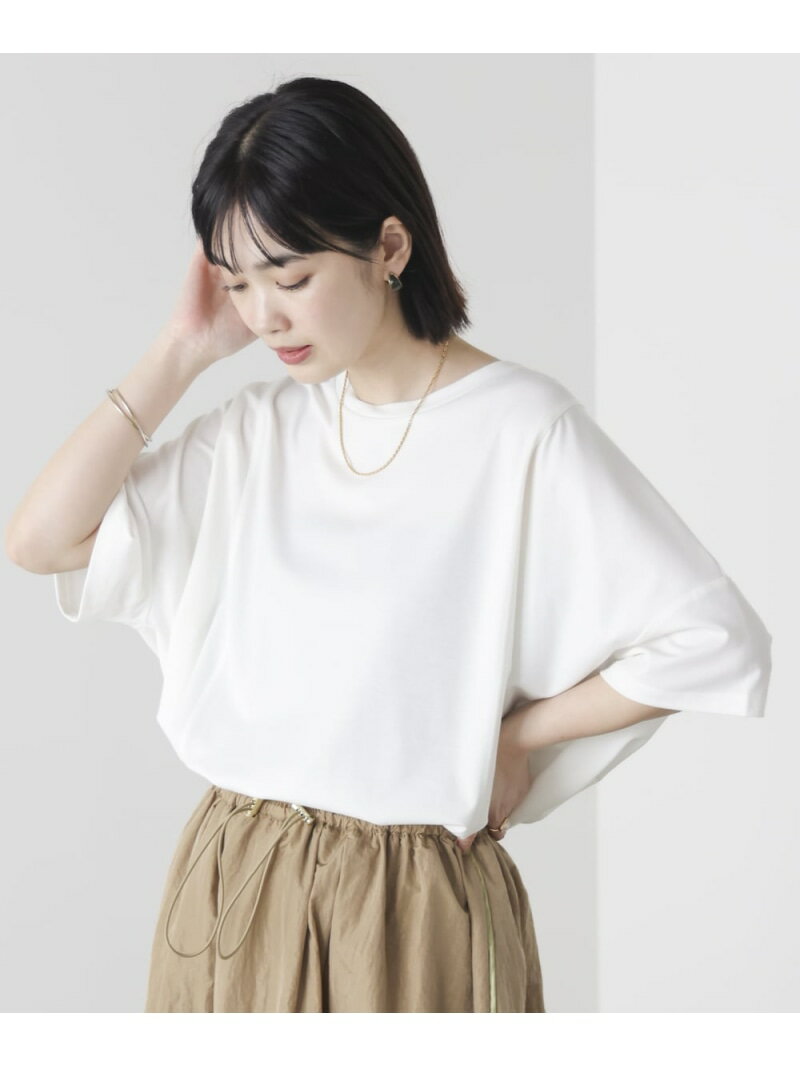 乐天商城 - 【SALE／20%OFF】【接触冷感/UVカット】クリアクールワイドシルエットプルオーバー Bou Jeloud バブ / ブージュルード トップス カットソー・Tシャツ オレンジ ブルー ブラック ホワイト【RBA_E】[Rakuten Fashion]