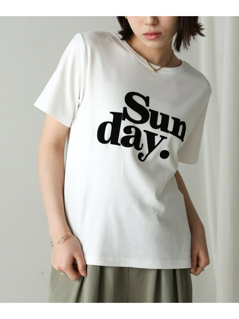 Rakuten - 【SALE／38%OFF】フロッキーロゴTシャツ Bou Jeloud バブ / ブージュルード トップス カットソー・Tシャツ ホワイト【RBA_E】[Rakuten Fashion]