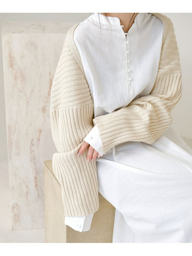 Rakuten - 【SALE／54%OFF】ショートリブニットボレロ Bab バブ / ブージュルード トップス ニット ホワイト グリーン パープル【RBA_E】[Rakuten Fashion]