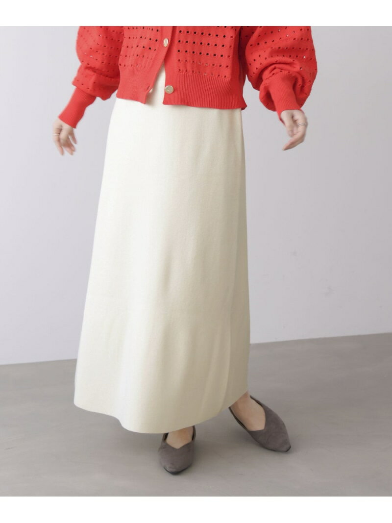 ミラノリブスカート Bou Jeloud バブ / ブージュルード スカート ロング・マキシスカート ホワイト オレンジ グリーン ブラック【送料無料】[Rakuten Fashion]