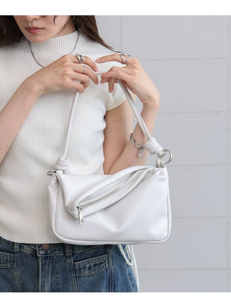 乐天商城 - 【SALE／40%OFF】ZIPデザイン2WAYショルダーバッグ Bab バブ / ブージュルード バッグ ショルダーバッグ ピンク ホワイト シルバー グリーン ブラック【RBA_E】[Rakuten Fashion]