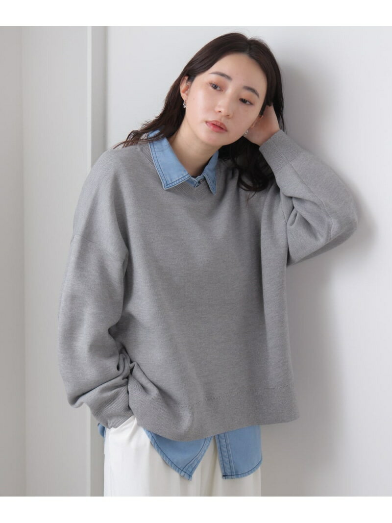 Rakuten - 【SALE／19%OFF】ラメスウエットライクニットプルオーバー Bou Jeloud バブ / ブージュルード トップス ニット ピンク グレー ブラック【RBA_E】【送料無料】[Rakuten Fashion]