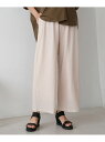 【SALE/20%OFF】イージーパンツ Bou Jeloud バブ / ブージュルード パンツ その他のパンツ カーキグリーン ベージュ ブラック【RBA_E...