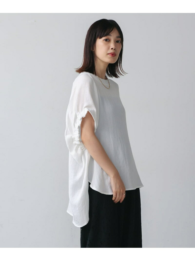 Rakuten - 【SALE／32%OFF】リネン混リラックスプルオーバー Bou Jeloud バブ / ブージュルード トップス カットソー・Tシャツ ブラック ベージュ ホワイト【RBA_E】【送料無料】[Rakuten Fashion]