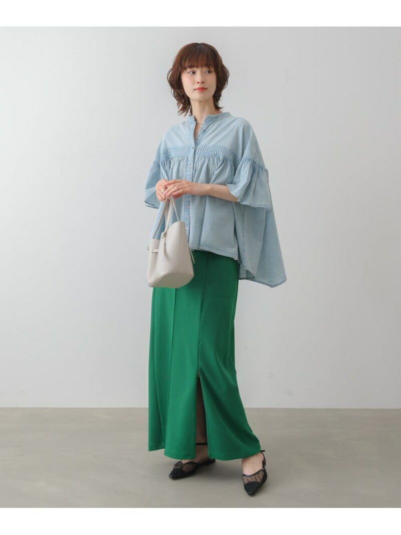 乐天商城 - 【SALE／30%OFF】ZIPスリットタイトスカート Bou Jeloud バブ / ブージュルード スカート ロング・マキシスカート ブラック ブラウン グリーン【RBA_E】【送料無料】[Rakuten Fashion]