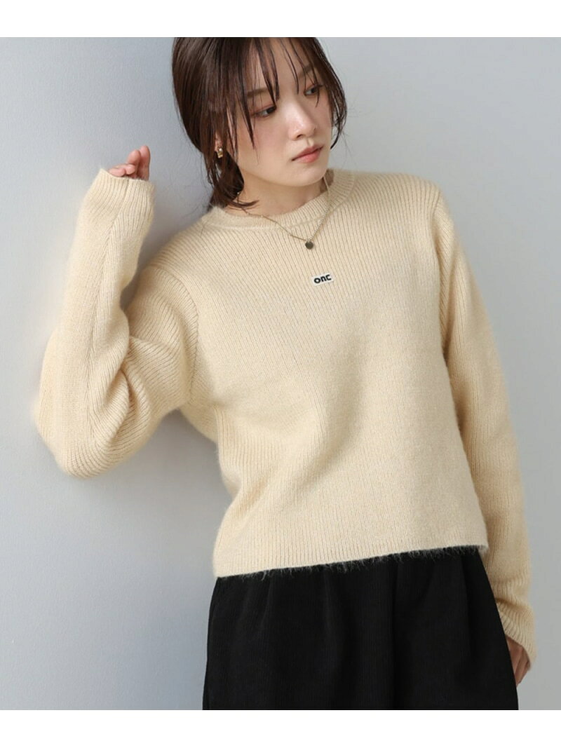 Rakuten - 【SALE／20%OFF】シャギーシャイニーニット Bab バブ / ブージュルード トップス ニット ブルー ブラウン ホワイト【RBA_E】【送料無料】[Rakuten Fashion]