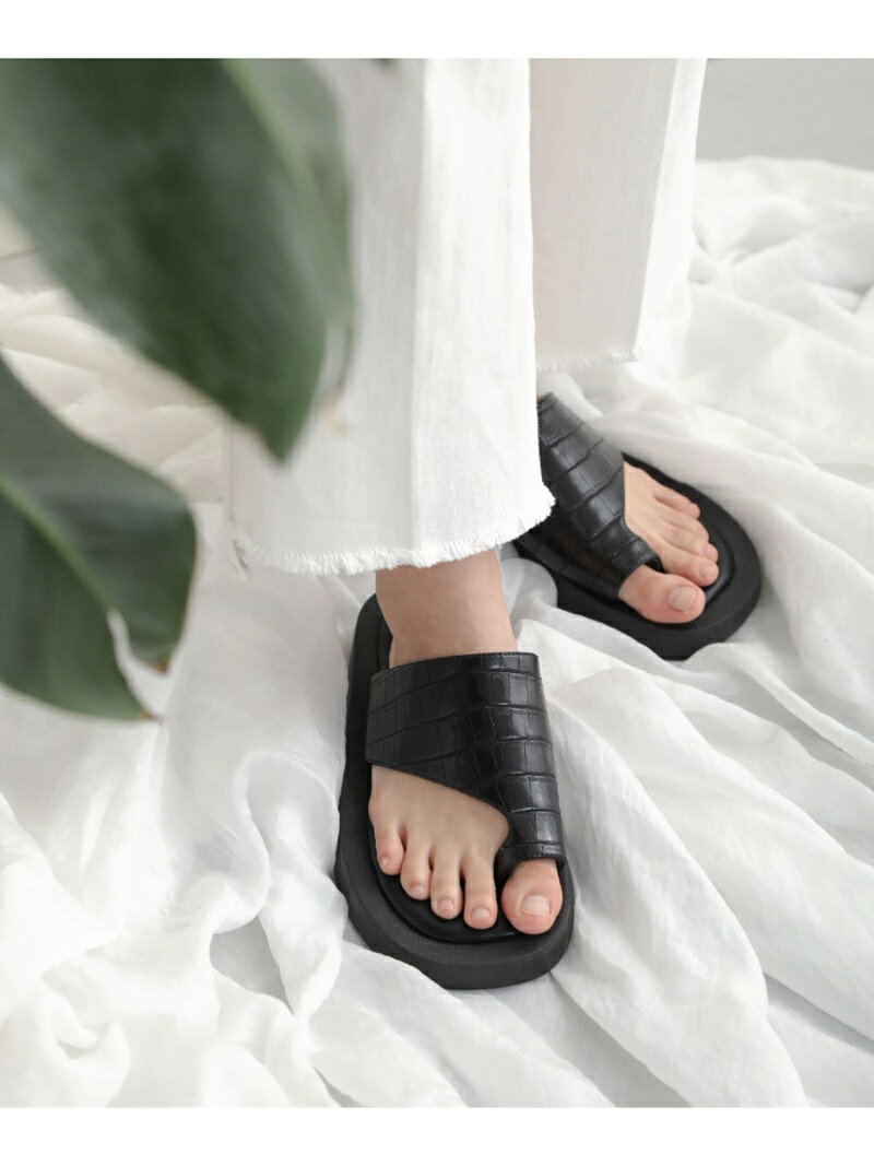 【SALE／40%OFF】【WEB限定】ボリュームトングサンダル Bou Jeloud バブ / ブージュルード シューズ・靴 サンダル グレー ブラック ホワイト【RBA_E】[Rakuten Fashion]