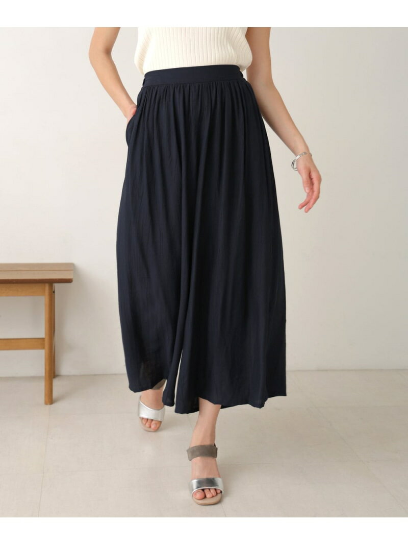 【SALE／25%OFF】楊柳ワイドパンツ Bou Jeloud バブ / ブージュルード パンツ その他のパンツ オレンジ【RBA_E】【送料無料】[Rakuten Fashion]