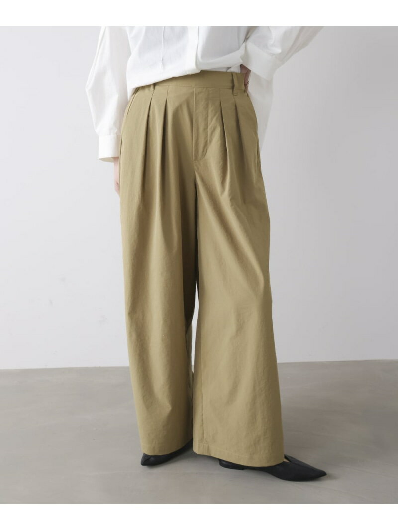 Rakuten - 【SALE／10%OFF】ストレッチテックチノワイドパンツ Bou Jeloud バブ / ブージュルード パンツ チノパンツ ベージュ ブラック グレー【RBA_E】【送料無料】[Rakuten Fashion]