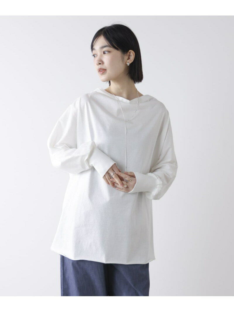 Rakuten - 【SALE／10%OFF】Wシルケットボーダードルマンプルオーバー Bou Jeloud バブ / ブージュルード トップス カットソー・Tシャツ ホワイト ブラック【RBA_E】【送料無料】[Rakuten Fashion]