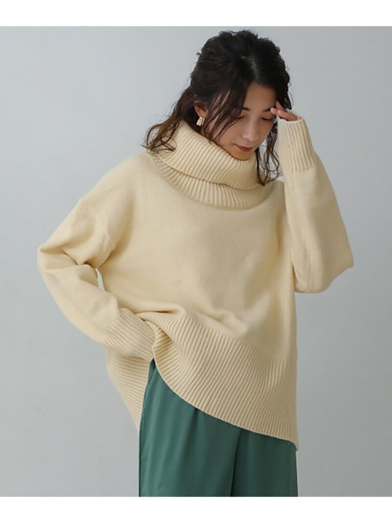 Rakuten - 【SALE／50%OFF】オフタートルニット Bou Jeloud バブ / ブージュルード トップス ニット ホワイト【RBA_E】[Rakuten Fashion]