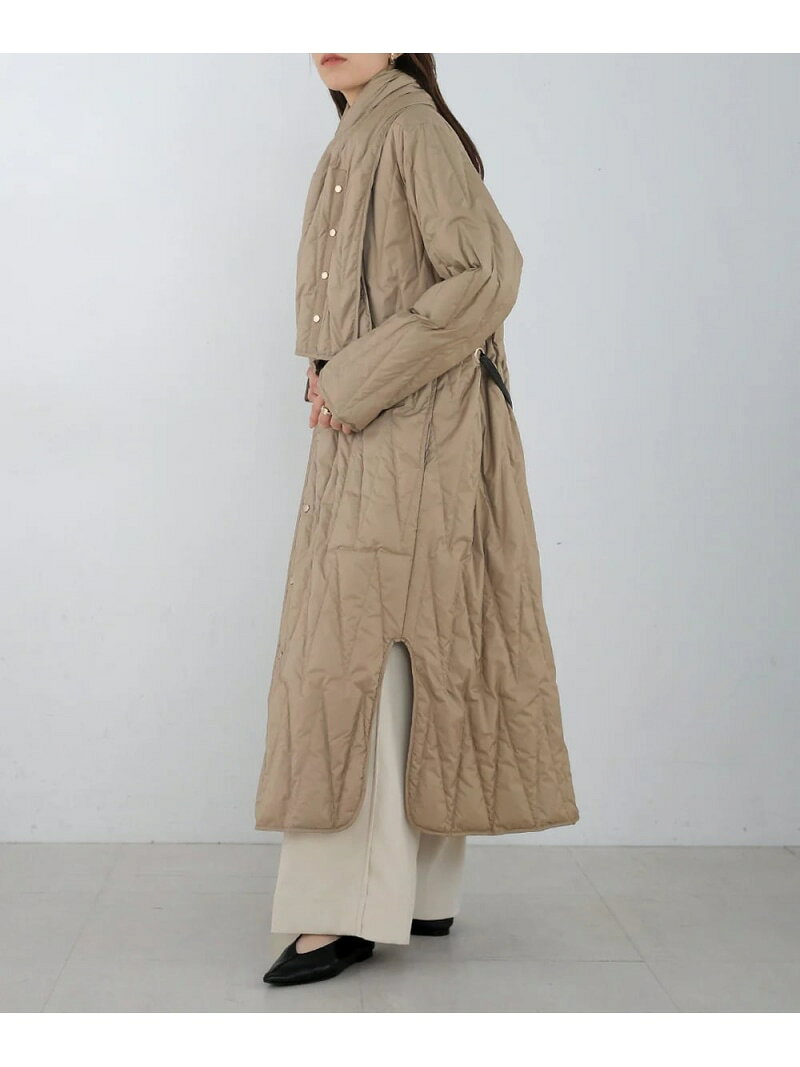 Rakuten - 【SALE／30%OFF】マフラー付きキルトダウン Bou Jeloud バブ / ブージュルード ジャケット・アウター ダウンジャケット・ダウンベスト ブラック ベージュ【RBA_E】【送料無料】[Rakuten Fashion]