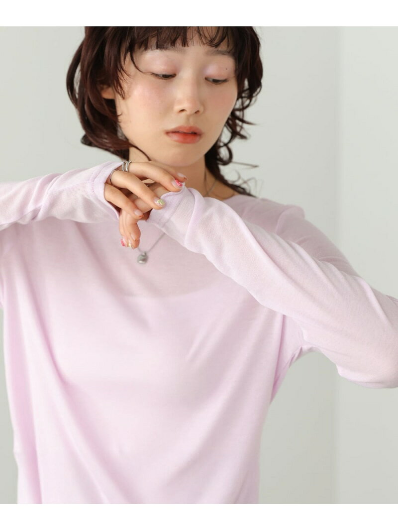 Rakuten - 【SALE／5%OFF】ベーシックセミシアーカットソー Bab バブ / ブージュルード トップス カットソー・Tシャツ イエロー ピンク ブルー ブラック ホワイト【RBA_E】【先行予約】*[Rakuten Fashion]
