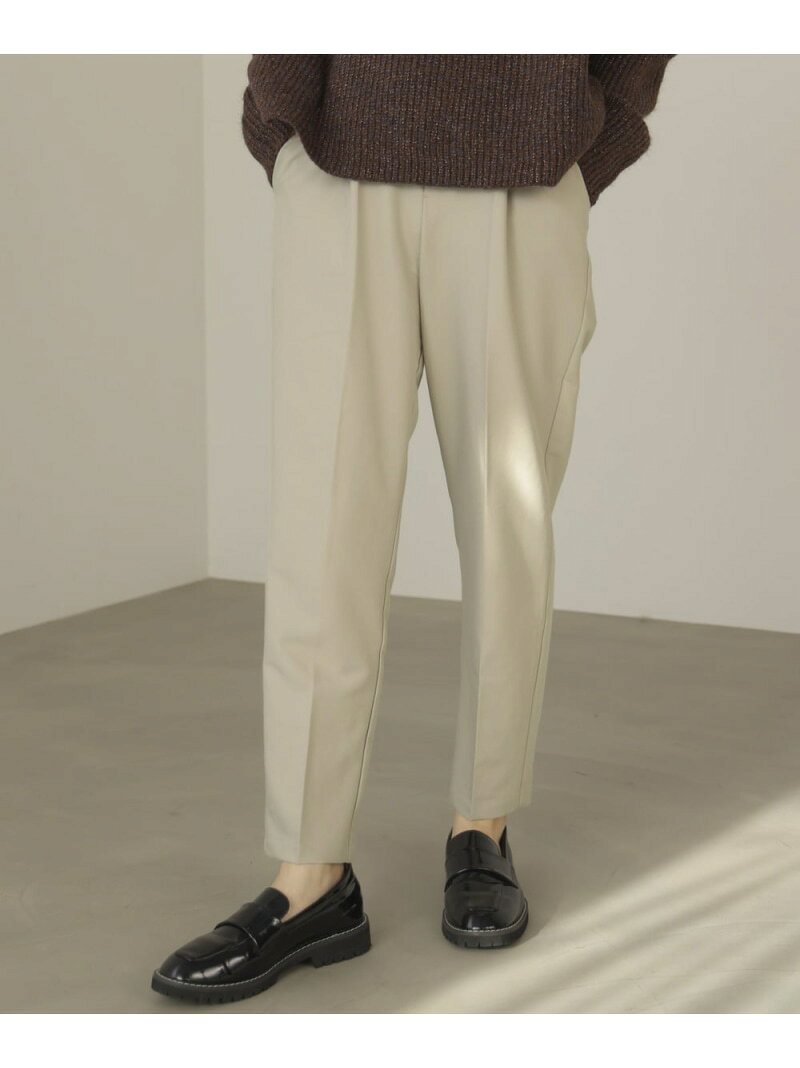 Rakuten - 【SALE／29%OFF】【WEB限定】スラっとテーパードパンツ Bou Jeloud バブ / ブージュルード パンツ スラックス・ドレスパンツ ブラック ブラウン ベージュ【RBA_E】【送料無料】[Rakuten Fashion]