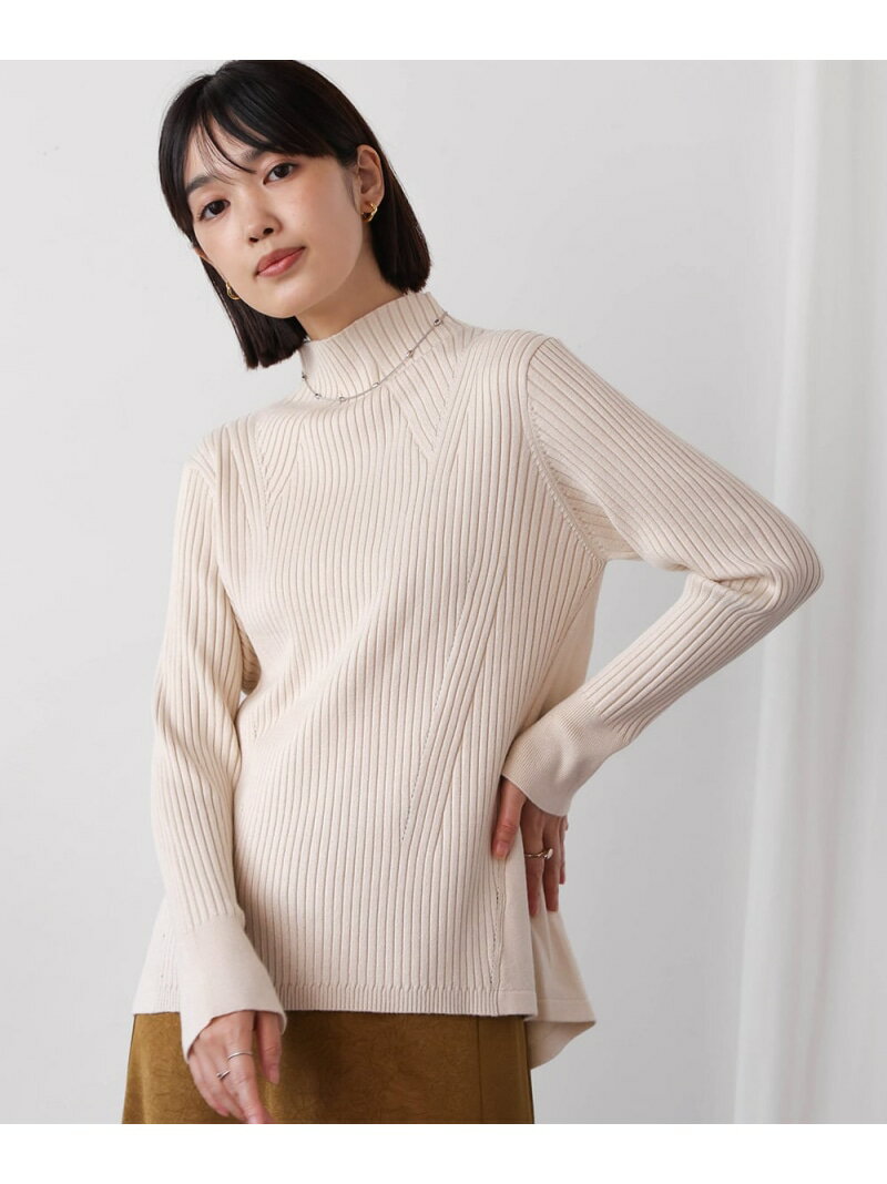 【SALE／50%OFF】ヒートAラインチュニック Bou Jeloud バブ / ブージュルード トップス ニット ホワイト グリーン ブラック【RBA_E】[Rakuten Fashion]