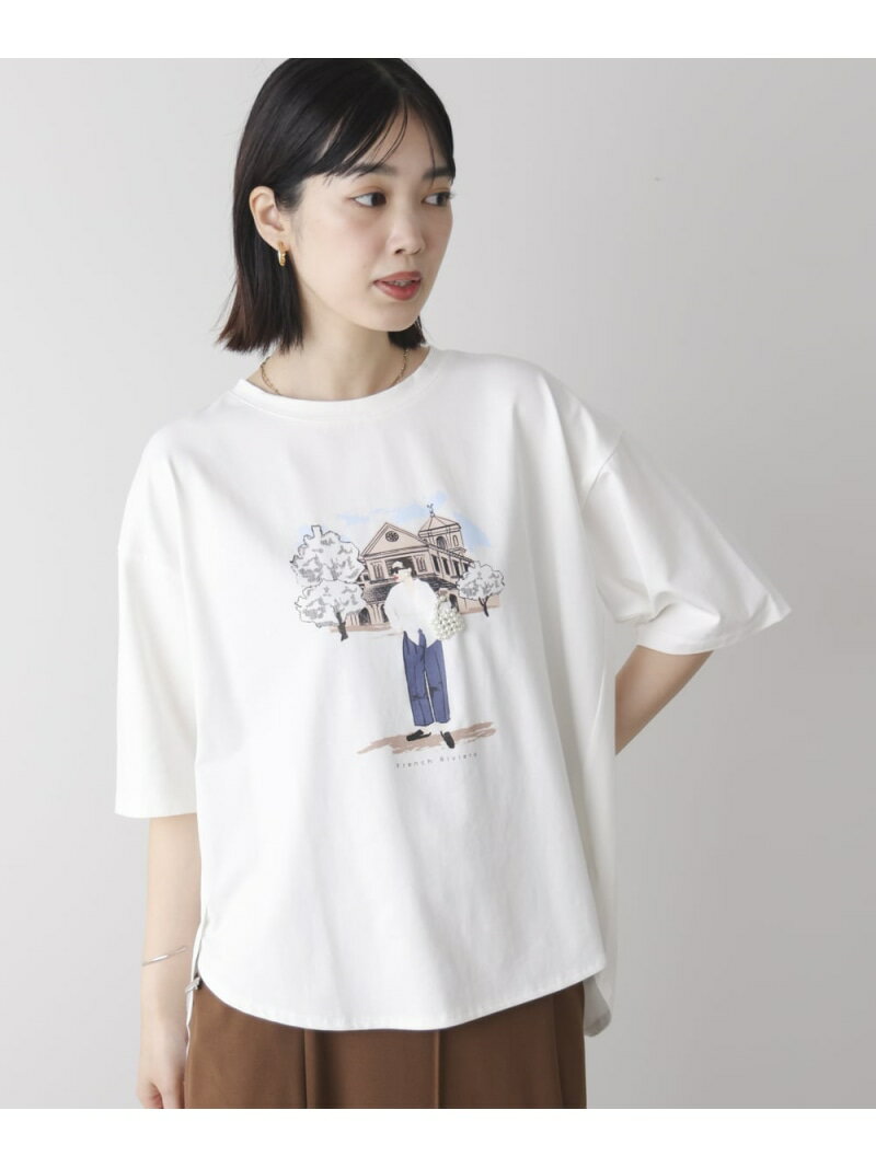 ドールモチーフT-Shirt Bou Jeloud バブ / ブージュルード トップス カットソー・Tシャツ ブラック ホワイト【先行予約】*【送料無料】[Rakuten Fashion]