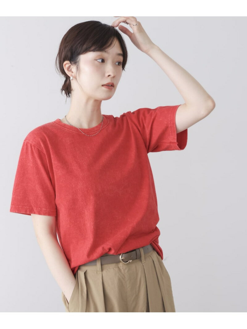 乐天商城 - ストーンウォッシュTee Bou Jeloud バブ / ブージュルード トップス カットソー・Tシャツ レッド ブルー ブラック[Rakuten Fashion]
