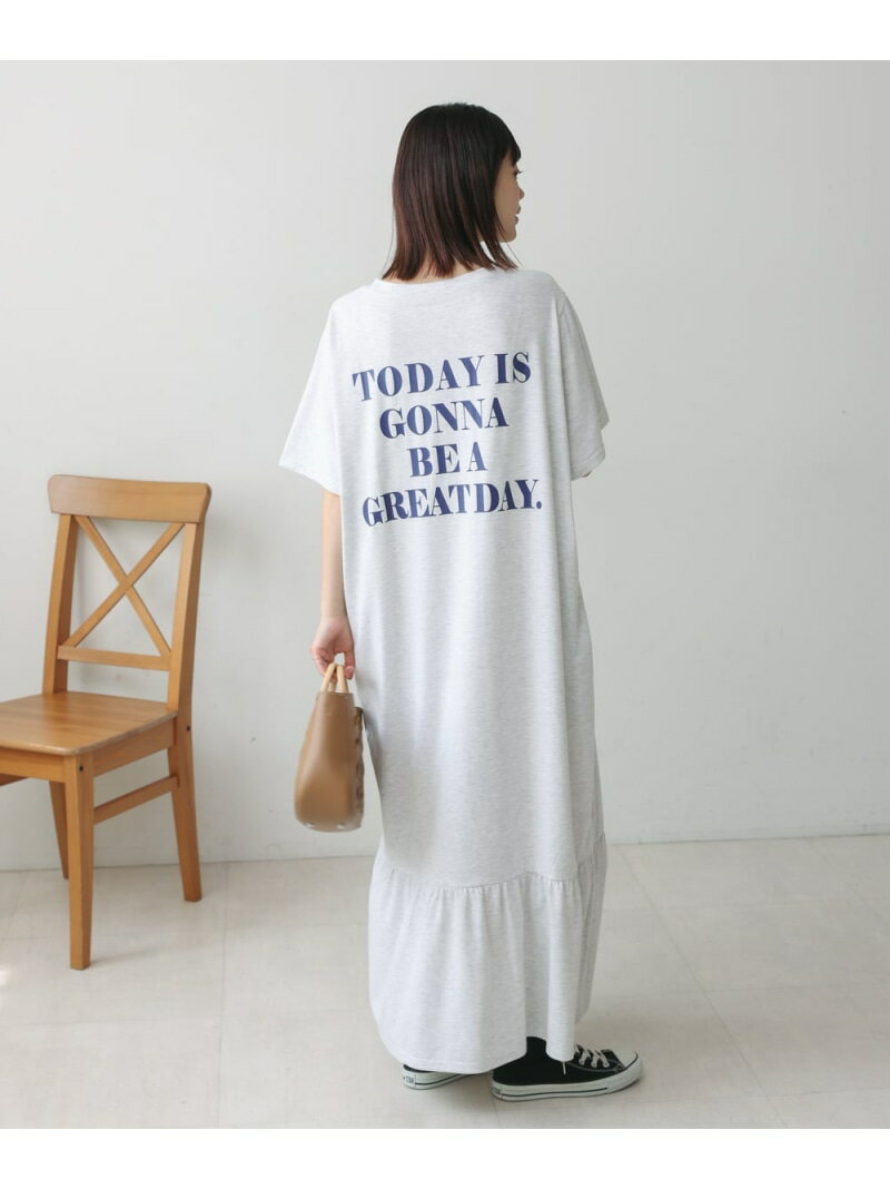 Rakuten - 【SALE／32%OFF】【WEB限定】裾ペプラムフリルワンピース Bou Jeloud バブ / ブージュルード ワンピース・ドレス ワンピース グレー【RBA_E】【送料無料】[Rakuten Fashion]