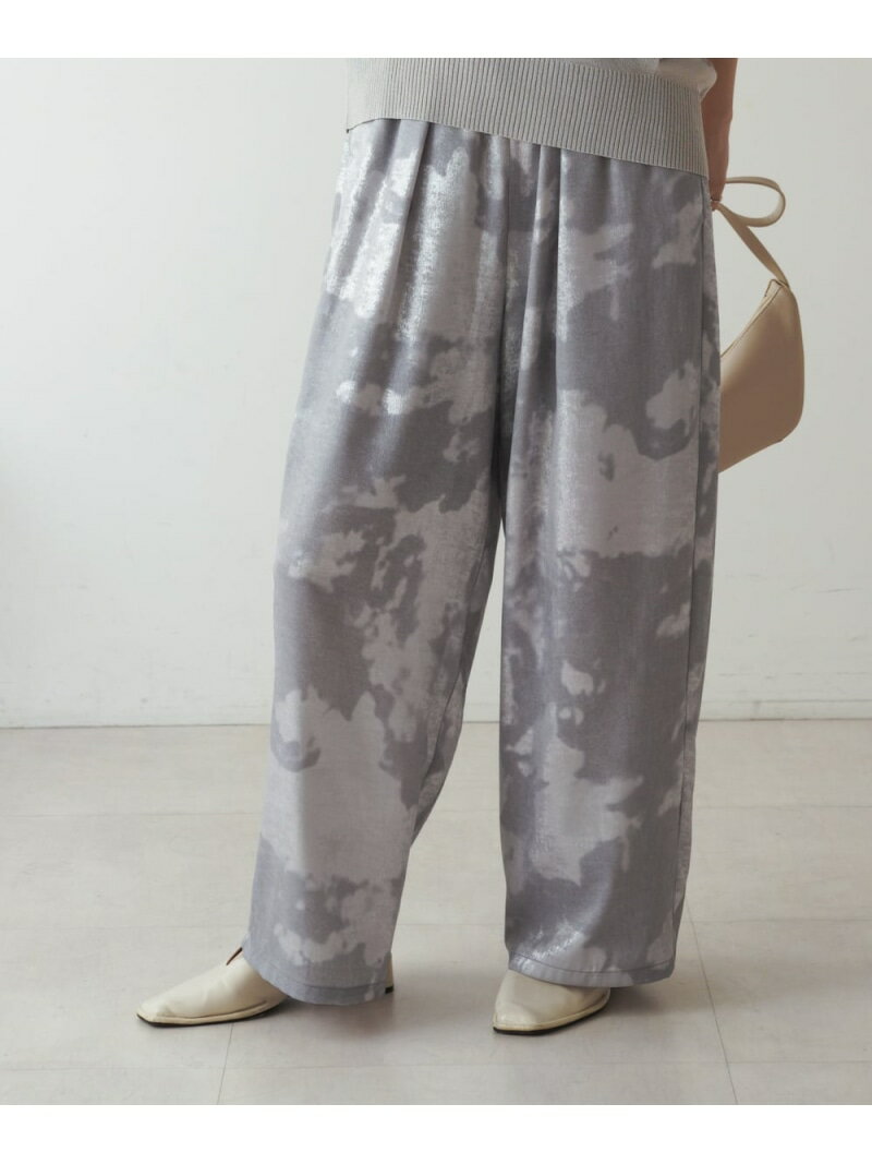 乐天商城 - 【SALE／30%OFF】シャイニーパンツ Bou Jeloud バブ / ブージュルード パンツ その他のパンツ グレー ブラウン【RBA_E】【送料無料】[Rakuten Fashion]