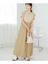 【SALE/65%OFF】前後2WAYギャザーバルーンワンピース Bab バブ / ブージュルード ワンピース・ドレス ワンピース ブラック グレー ベージュ【...