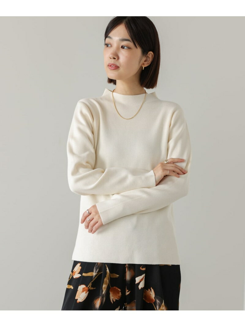 Rakuten - 【SALE／40%OFF】ハイネック総針ニットプルオーバー Bou Jeloud バブ / ブージュルード トップス ニット ブラック ホワイト レッド グリーン ベージュ【RBA_E】[Rakuten Fashion]