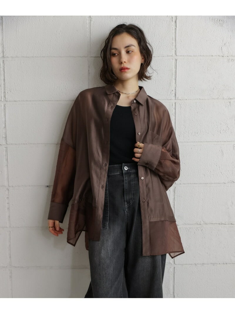 シアードッキングチュニック Bou Jeloud バブ / ブージュルード ワンピース・ドレス チュニック ブラック グリーン ブラウン【送料無料】[Rakuten Fashion]のサムネイル