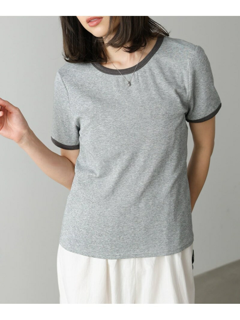 乐天商城 - 【SALE／20%OFF】配色リンガーTシャツ Bab バブ / ブージュルード トップス カットソー・Tシャツ イエロー【RBA_E】[Rakuten Fashion]